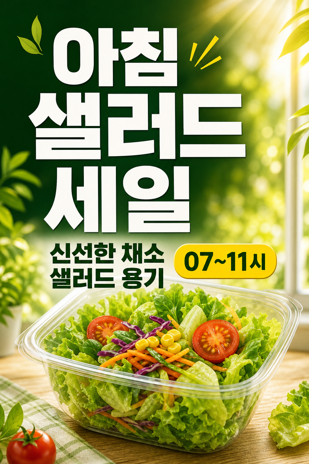 세븐일레븐 9월 샐러드 카카오페이 30% 타임세일 POP 1