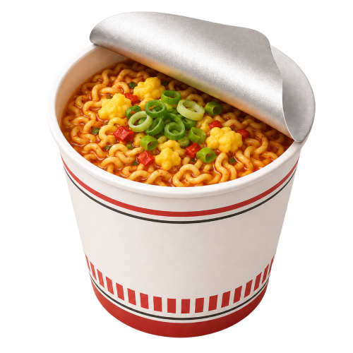 매콤 컵라면