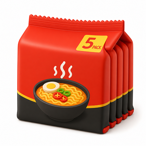 라면 5팩 묶음